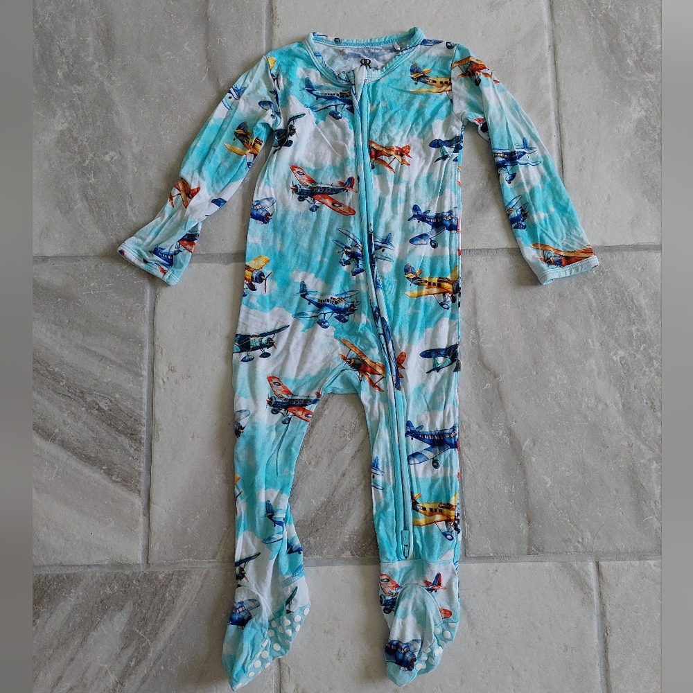 Bums & Roses 12 - 18M Airplane bamboo
